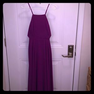 Fuchsia Maxi Dress